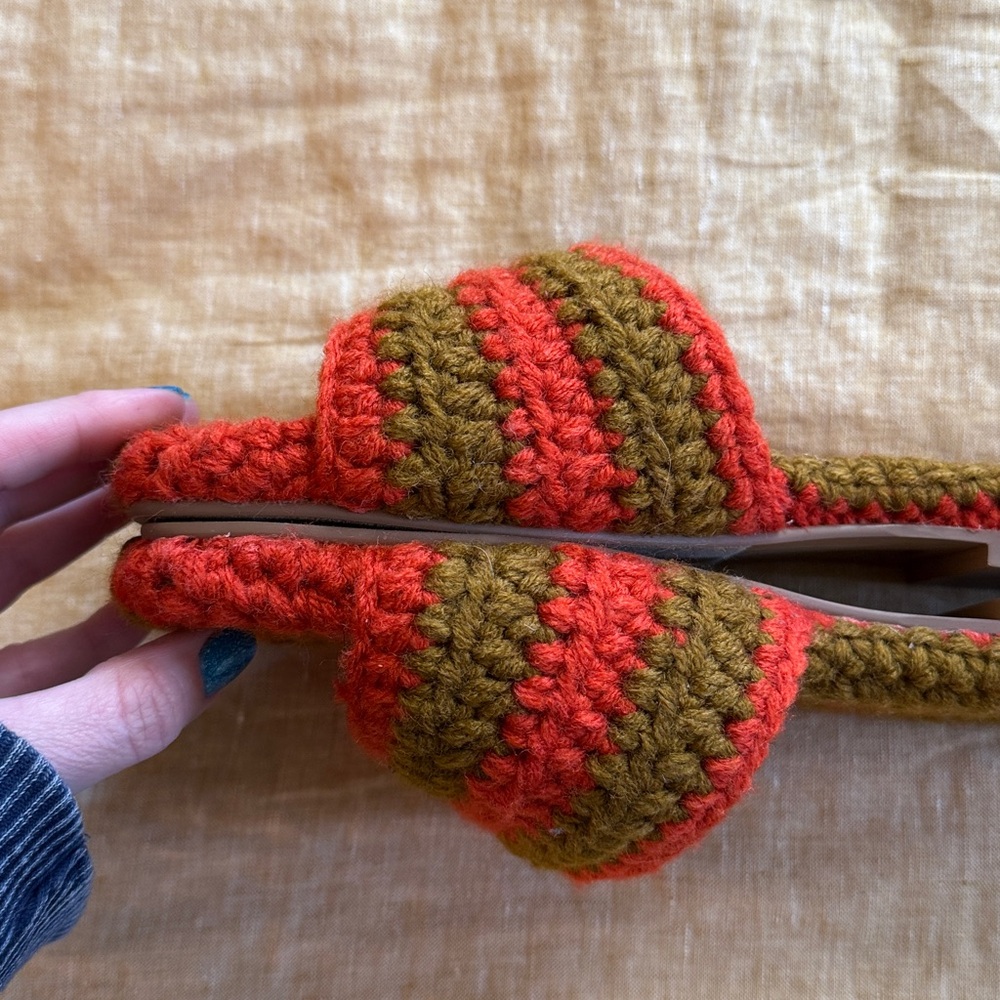 Free People show your stripes hand knitted sandal - Picture 10 of 17